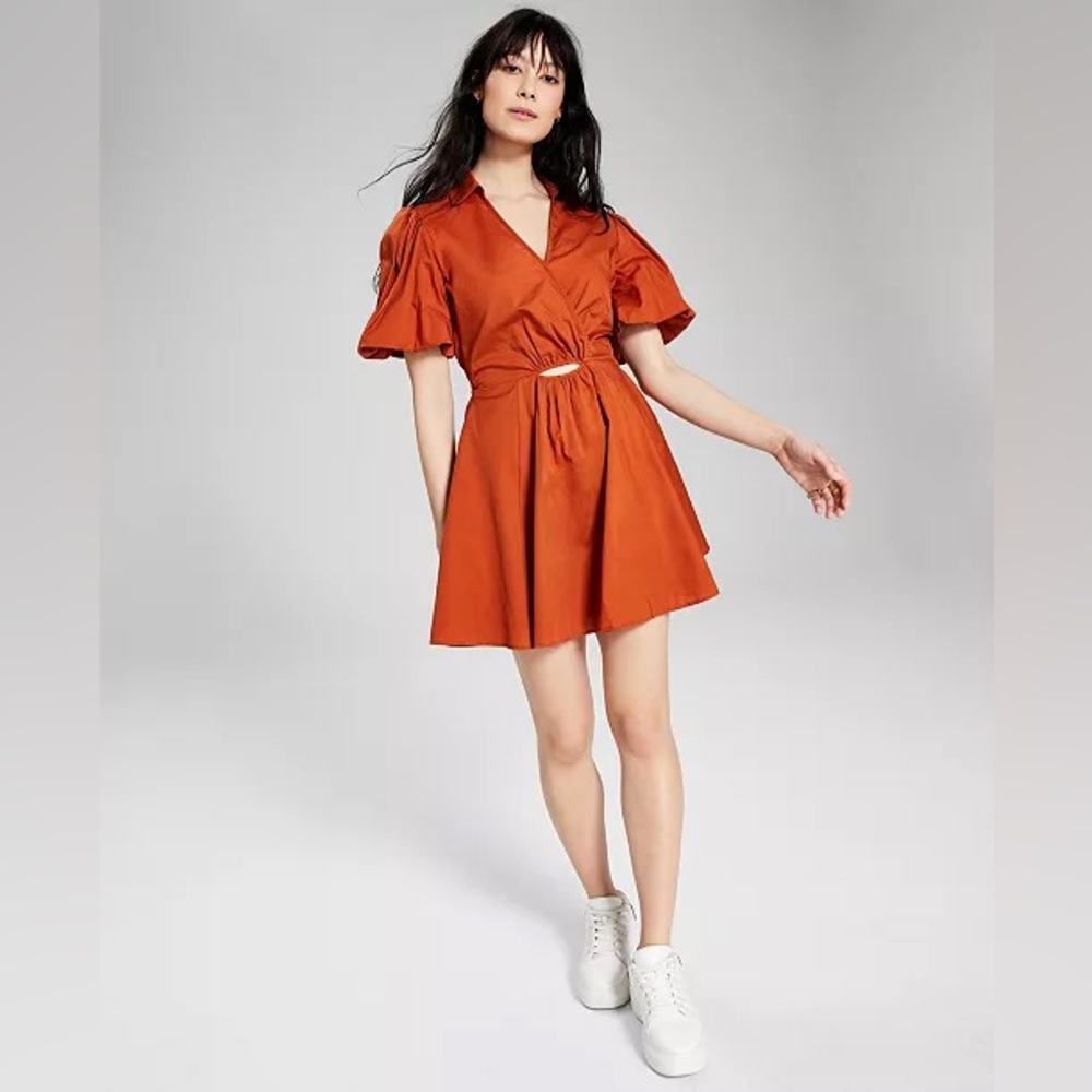 And Now This Cutout Fit & Flare Dress